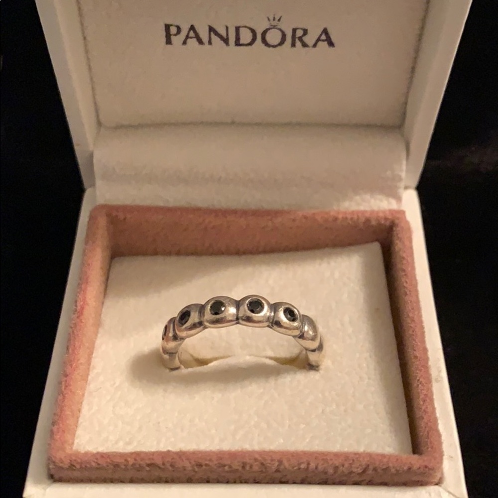 Sterling silver Pandora ring